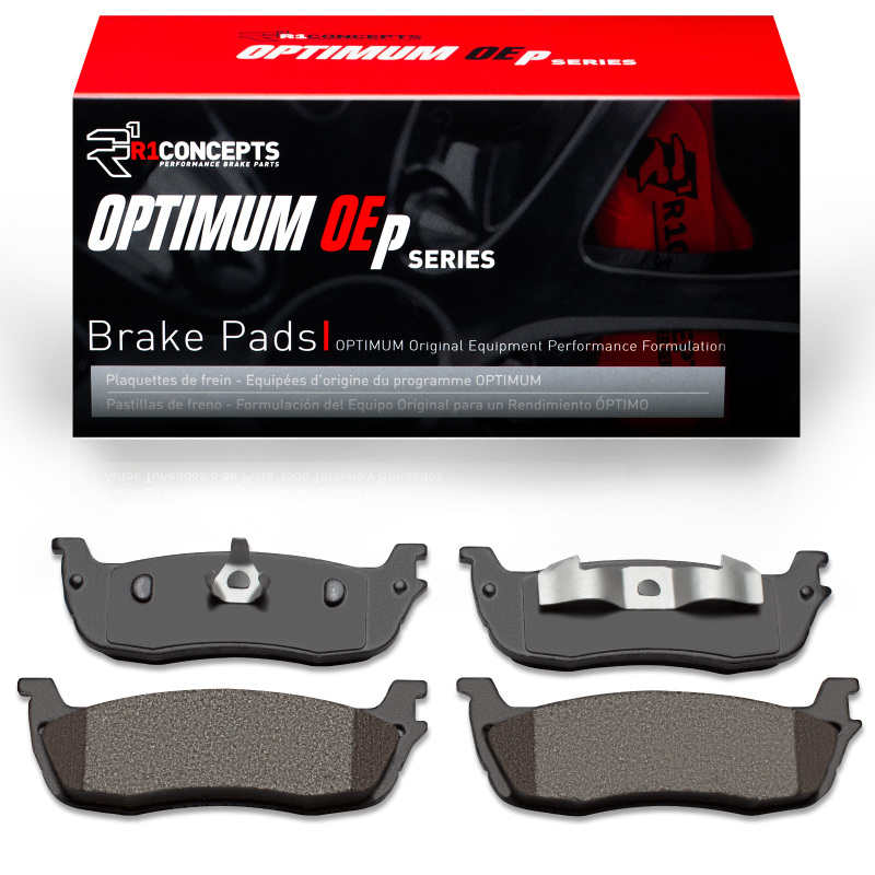 Ford F-250 Brake Pads - Rear - R1 Concepts - Optimum OE - `97-`11